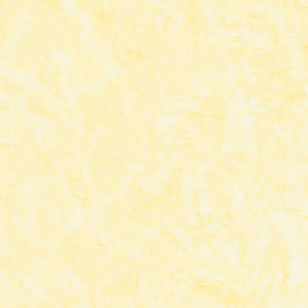 Plumeria Lemon Watercolor Batik